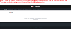 Desktop Screenshot of modscoiffure.com
